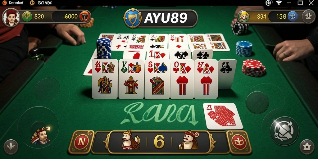 Tampilan gameplay AYU89 yang mengasyikkan dengan Domino.