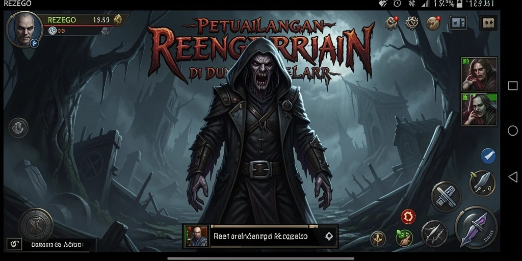 Tampilkan gameplay seram yang penuh ketegangan di REZEGO.