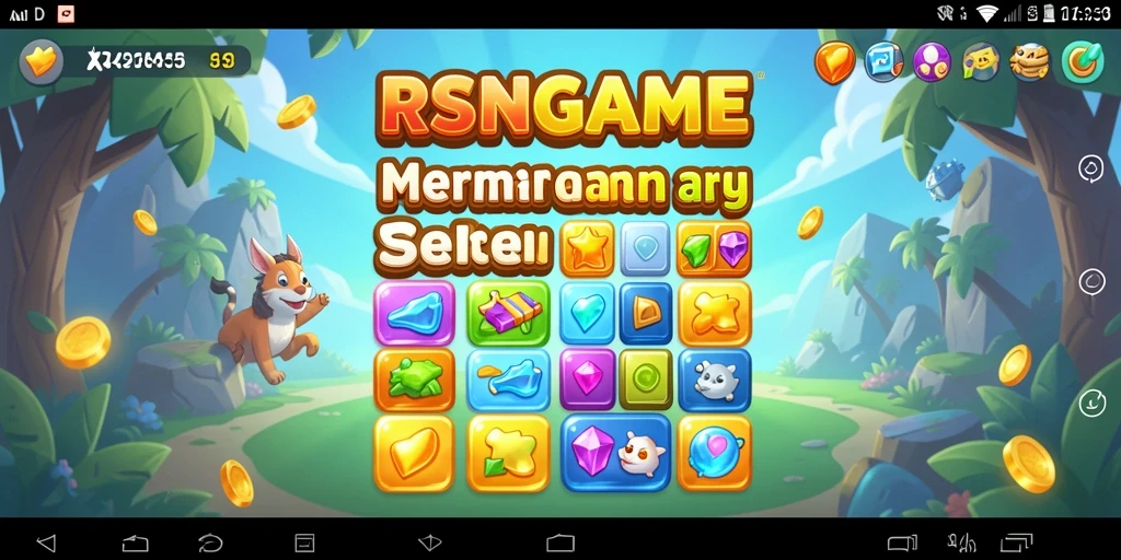 Tampilan menarik dari gameplay RSNGAME yang seru dan penuh warna.